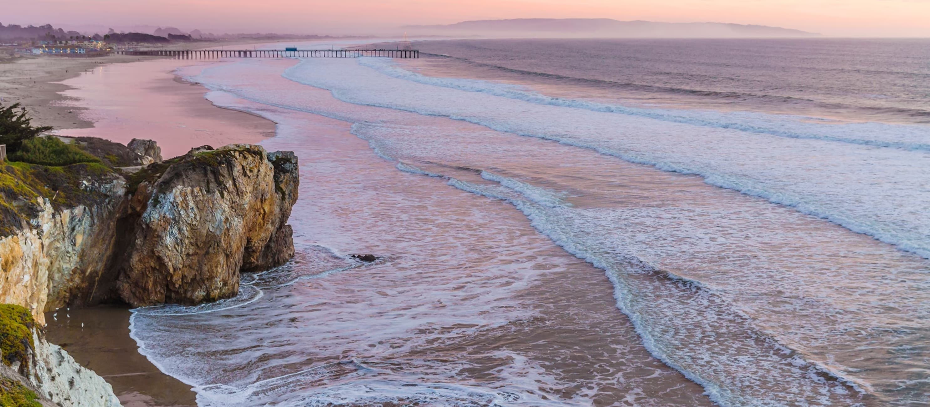 Central Coast shoreline near San Luis Obispo, California